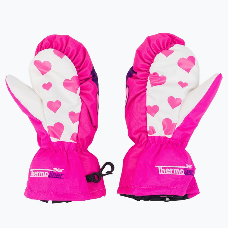 Level Lucky Mitt Kinder Snowboardhandschuhe rosa 4146 2