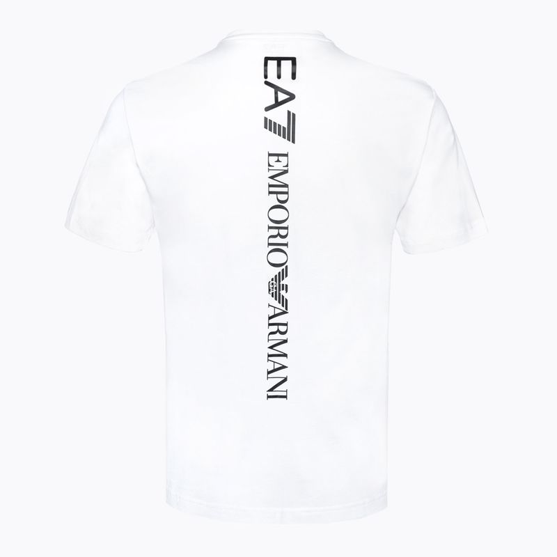 Shirt Herren EA7 Emporio Armani Train Series Extended Logo white 2