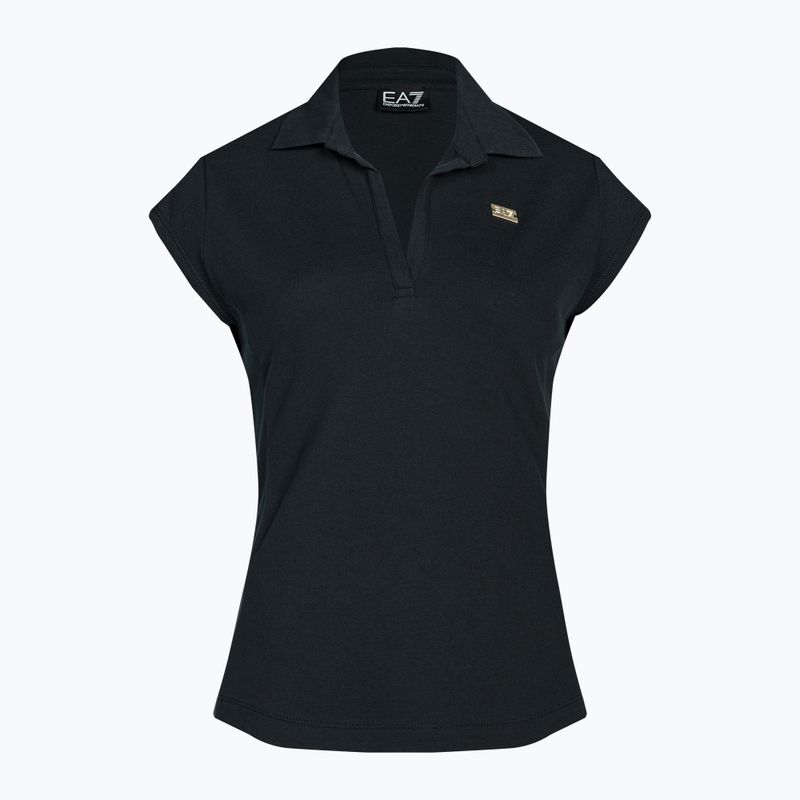 Poloshirt Damen EA7 Emporio Armani Train Costa Smeralda navy blue