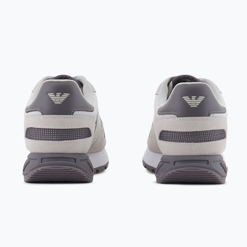EA7 Emporio Armani Schwarz & Weiß Legacy antarticic/ vulkanisches Glas Schuhe 10