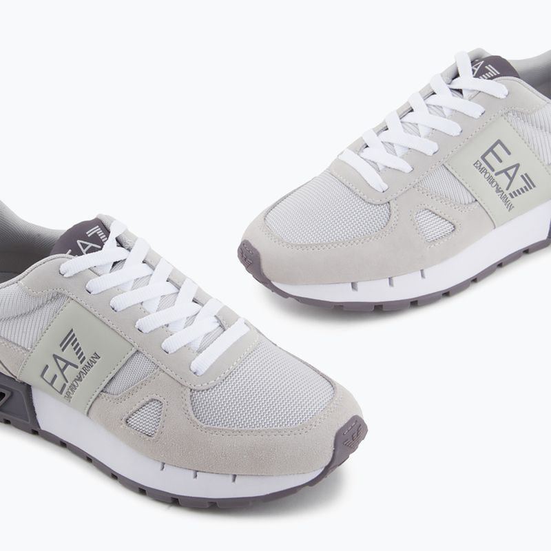 EA7 Emporio Armani Schwarz & Weiß Legacy antarticic/ vulkanisches Glas Schuhe 13