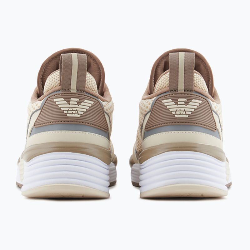 EA7 Emporio Armani Ace Runner Mesh Schuhe whitecap grau/ portabella 10