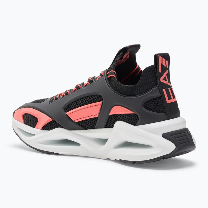 Schuhe EA7 Emporio Armani Infinity Cage black/ fiery coral 3