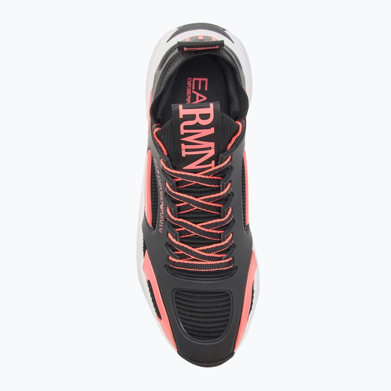 Schuhe EA7 Emporio Armani Infinity Cage black/ fiery coral 5