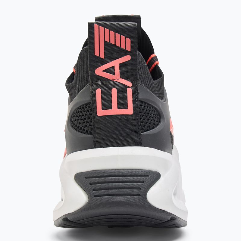Schuhe EA7 Emporio Armani Infinity Cage black/ fiery coral 6