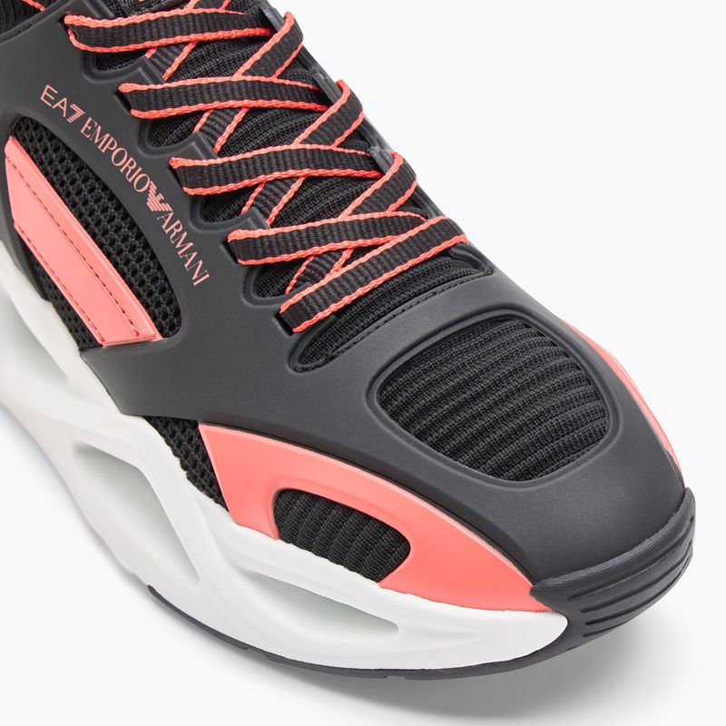 Schuhe EA7 Emporio Armani Infinity Cage black/ fiery coral 7