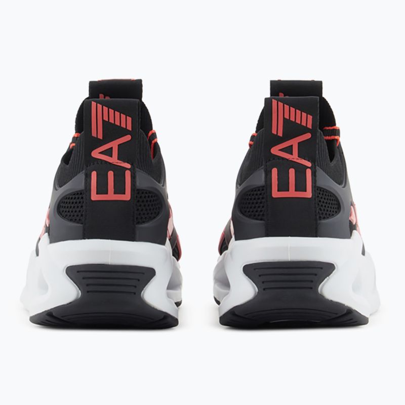 Schuhe EA7 Emporio Armani Infinity Cage black/ fiery coral 10