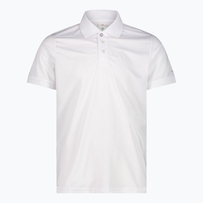 Poloshirt Herren CMP 3T60077 Polo bianco/grey
