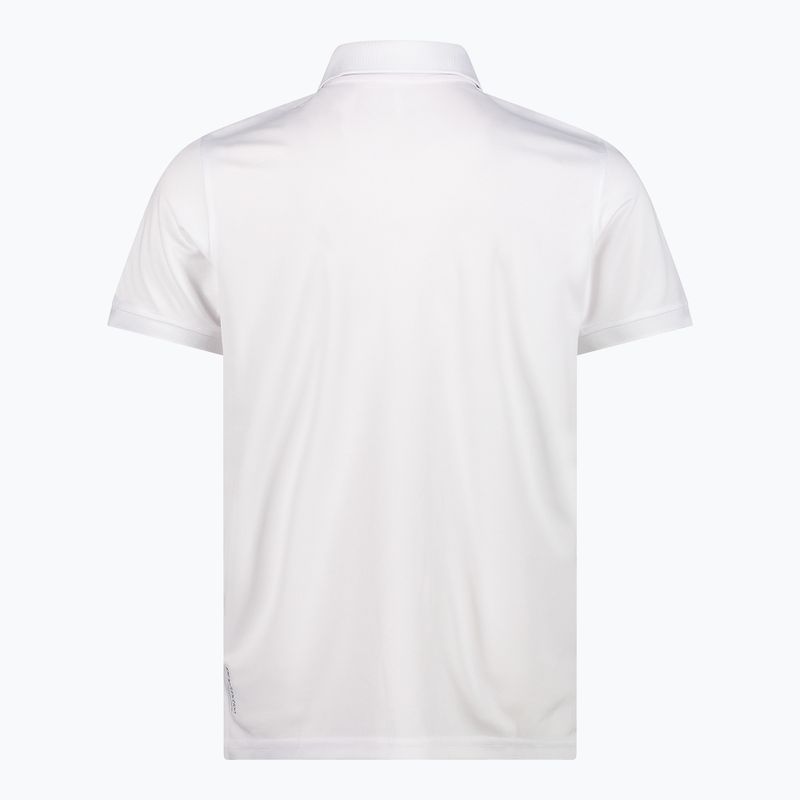 Poloshirt Herren CMP 3T60077 Polo bianco/grey 2