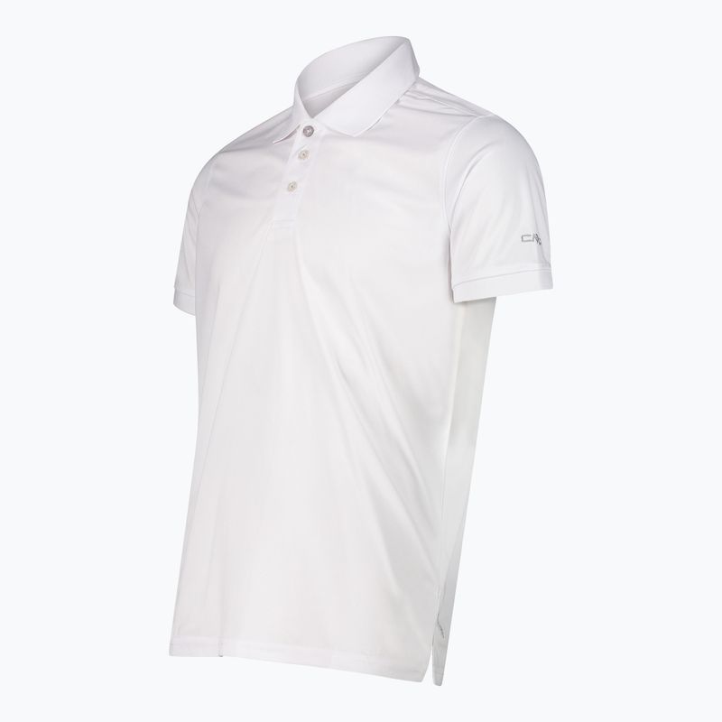 Poloshirt Herren CMP 3T60077 Polo bianco/grey 3