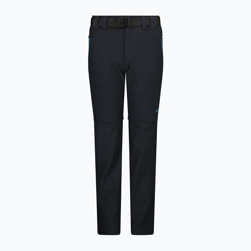 CMP Zip Off Kinder-Trekkinghose b.blue/river