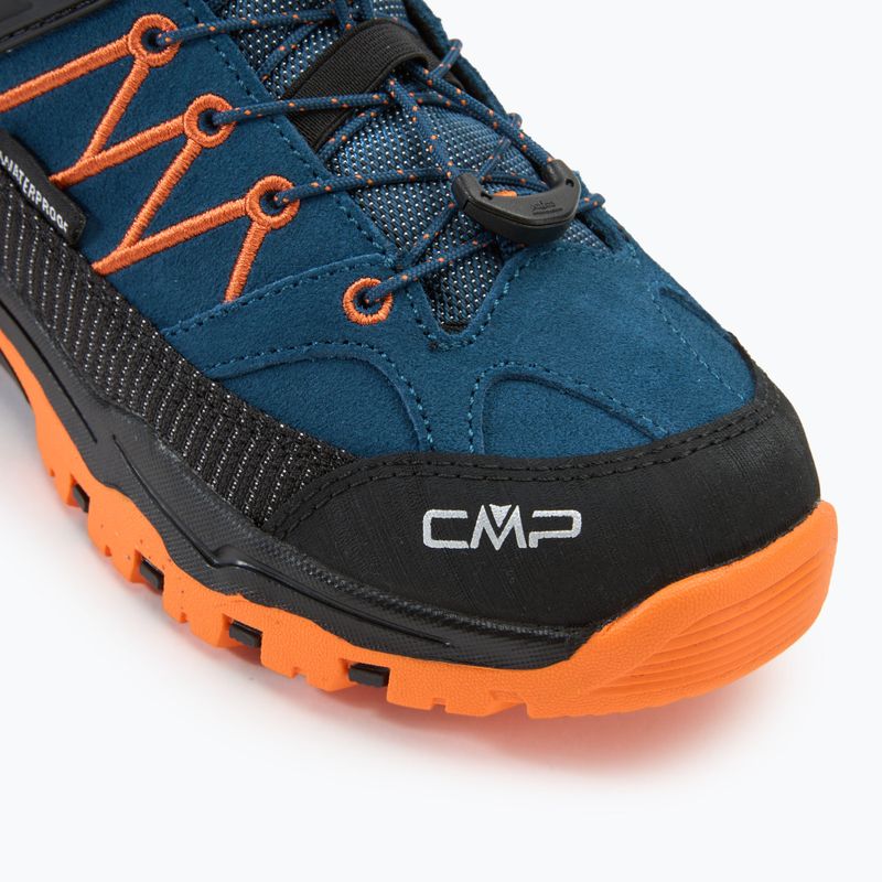 CMP Rigel Mid blueteel / flame Kinder-Trekkingstiefel 7