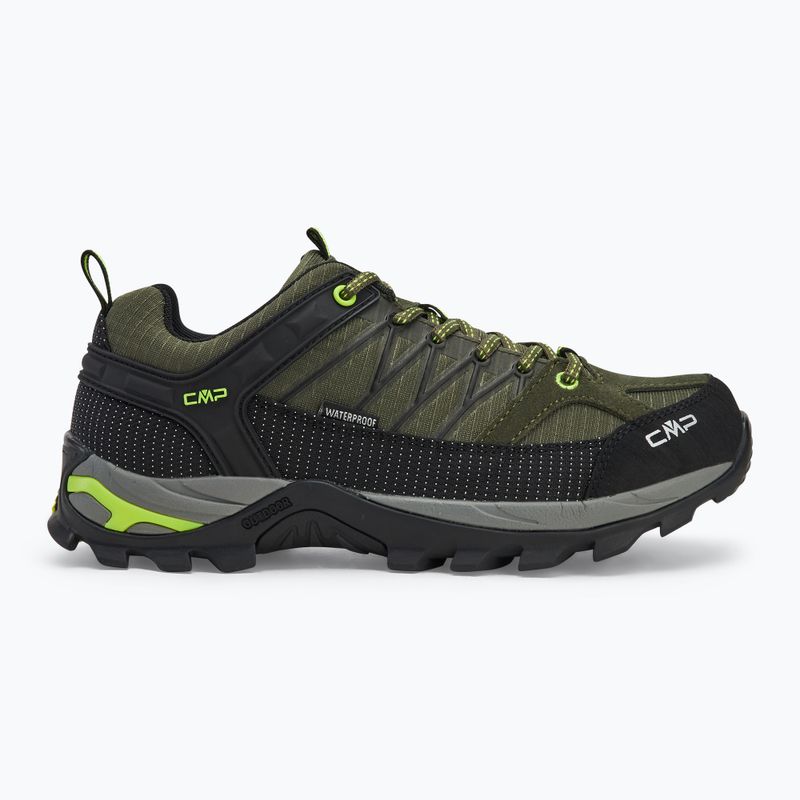 Herren CMP Rigel Low Wp Dschungel/gelb fluo Trekkingstiefel 2