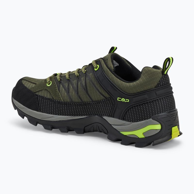 Herren CMP Rigel Low Wp Dschungel/gelb fluo Trekkingstiefel 3