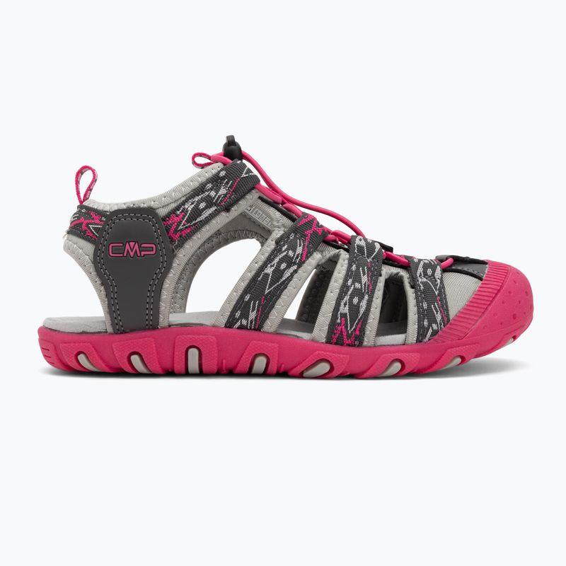 CMP Sahiph grau/fuxia Kindersandalen 2