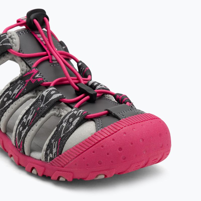 CMP Sahiph grau/fuxia Kindersandalen 7