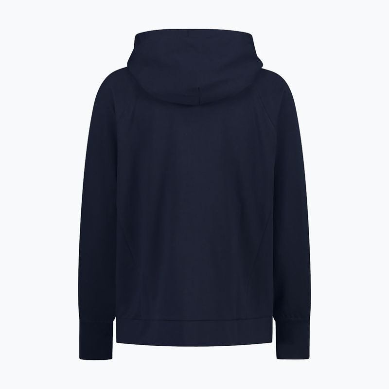 Hoodie Sweatshirt Damen CMP 34D7116 Fix Hood black/blue 2