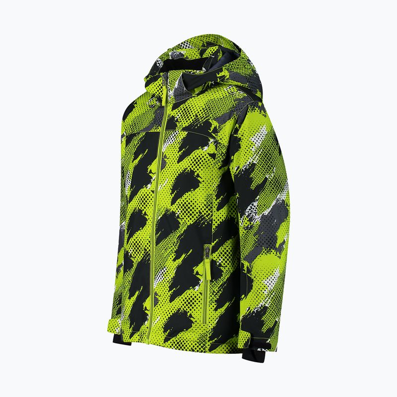 Skijacke Kinder CMP 39W1924 acido / nero 3