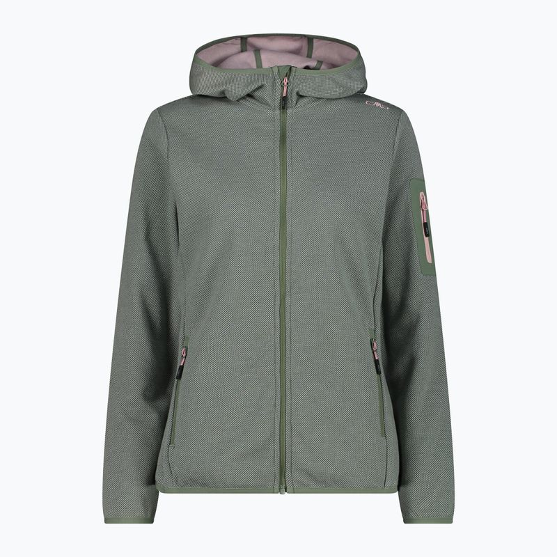 CMP Damen Zip Hood Trekking-Sweatshirt salvia/jade