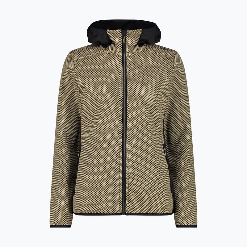 Damen Sweatshirt Hoodie Pullover CMP 34H2876 sesamo/ antracite