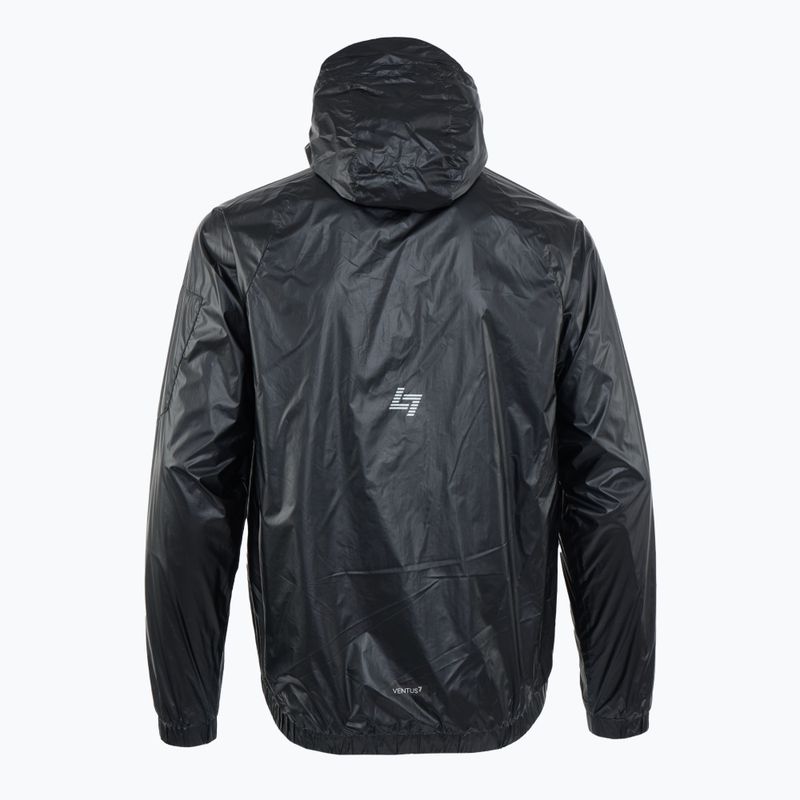 Jacke Herren EA7 Emporio Armani Ventus7 Light black bean 2