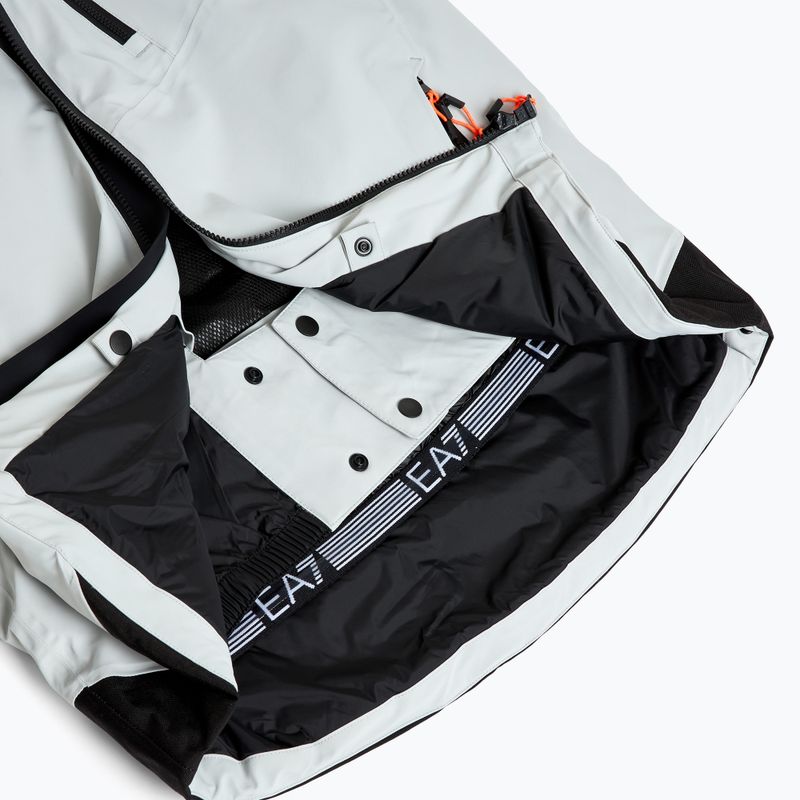 Skijacke Herren EA7 Emporio Armani Ski Cortina Fashion Toray quiet gray 6