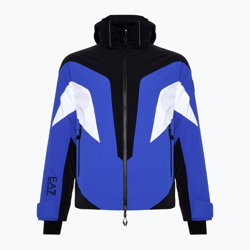 Skijacke Herren EA7 Emporio Armani Ski Cortina Colorblock Toray new royal blue