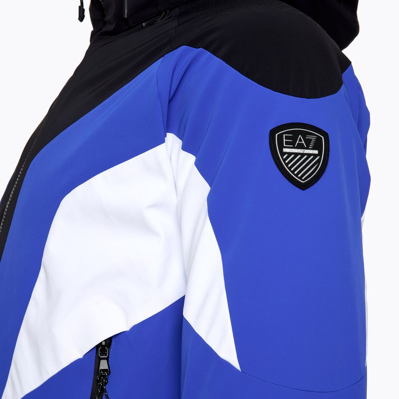 Skijacke Herren EA7 Emporio Armani Ski Cortina Colorblock Toray new royal blue 6