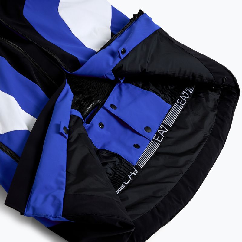 Skijacke Herren EA7 Emporio Armani Ski Cortina Colorblock Toray new royal blue 9