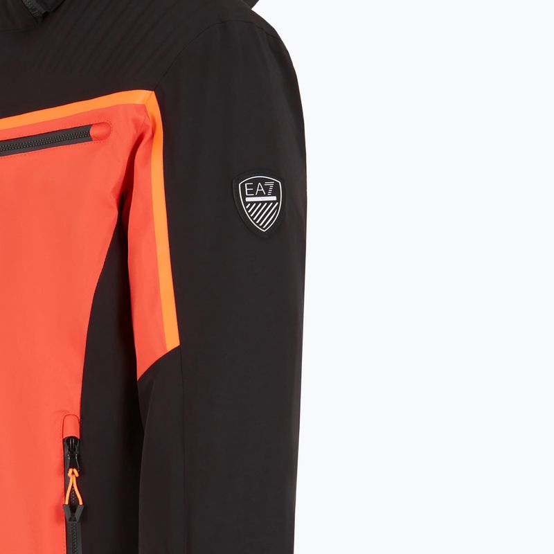 Skijacke Herren EA7 Emporio Armani Ski Kitzbuhel Colorblock Logo Protectum summer fig 3