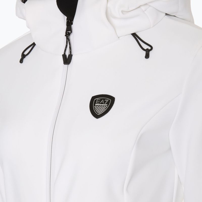 Damenskianzug EA7 Emporio Armani Ski Kitzbuhel Softshell weiß 3