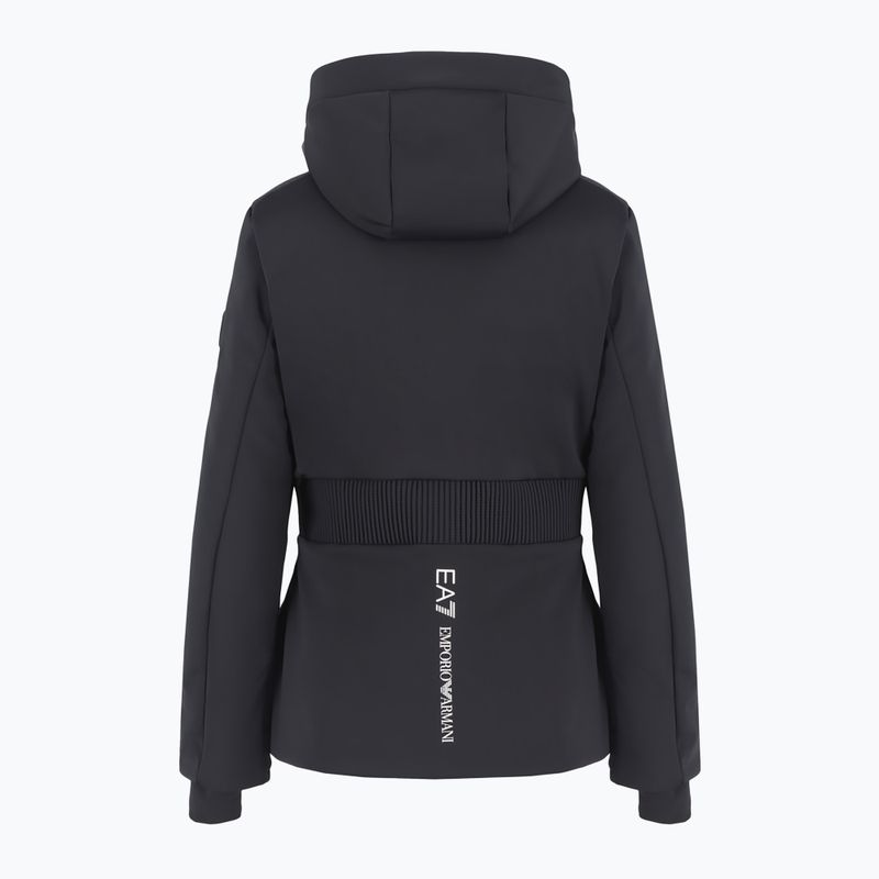 Skijacke Damen EA7 Emporio Armani Ski Kitzbuhel Softshell black 2