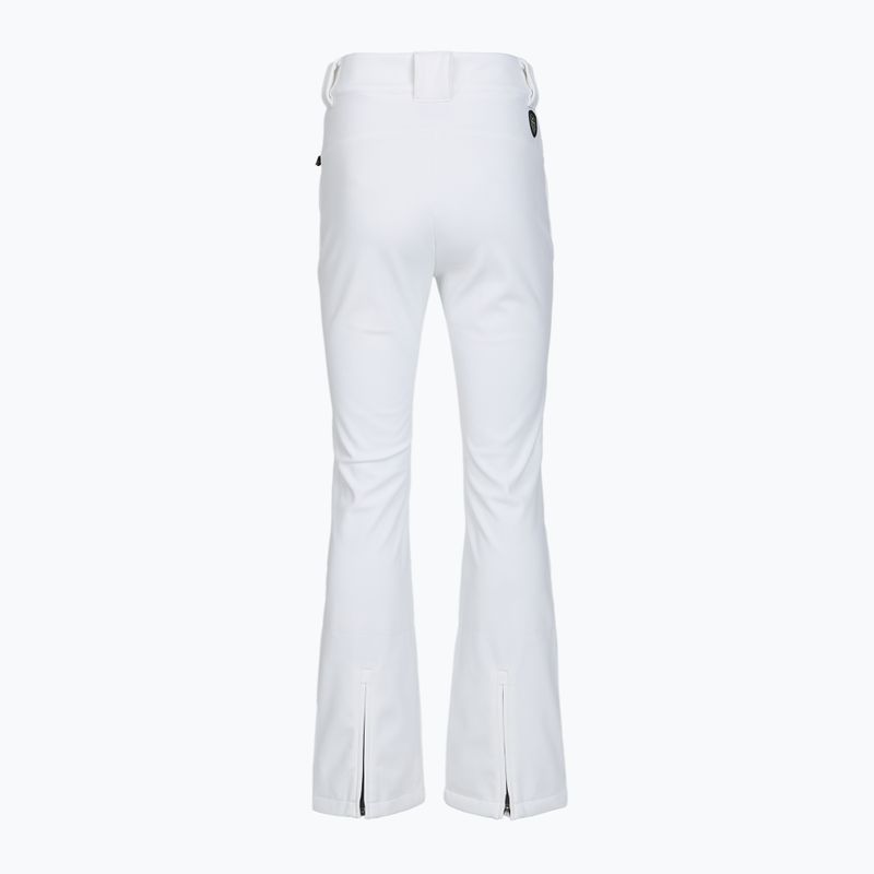 Skihose Damen EA7 Emporio Armani Ski Kitzbuhel High Waisted Softshell white 2