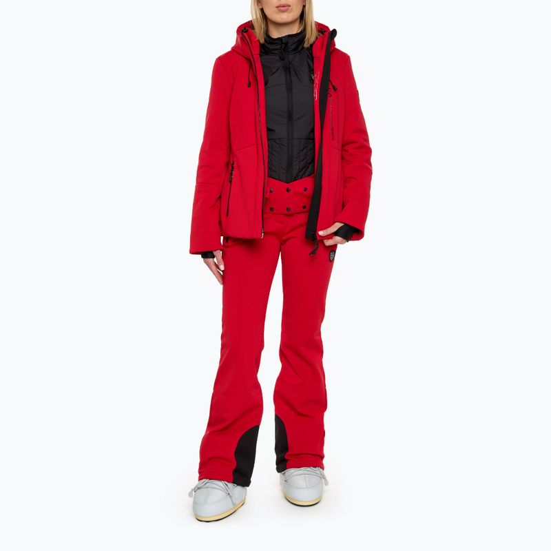 Skiset EA7 Emporio Armani Ski Kitzbuhel Softshell Tris Jacke + Hose + Weste salsa 16