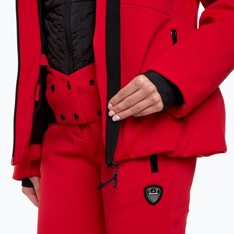 Skiset EA7 Emporio Armani Ski Kitzbuhel Softshell Tris Jacke + Hose + Weste salsa 17