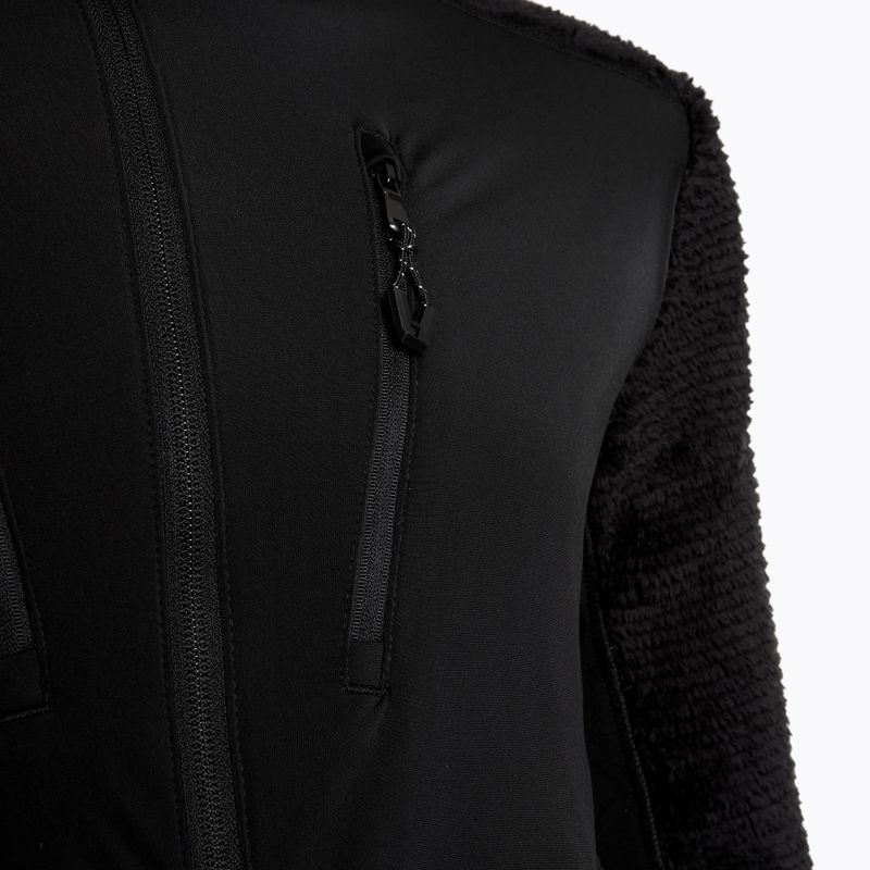 Ski Sweatshirt Hoodie Herren EA7 Emporio Armani Ski Cortina Polarfleece T-Top black 5