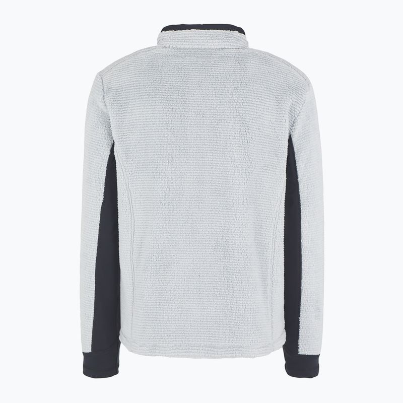 Ski Sweatshirt Hoodie Herren EA7 Emporio Armani Ski Cortina Polarfleece T-Top quiet gray 2