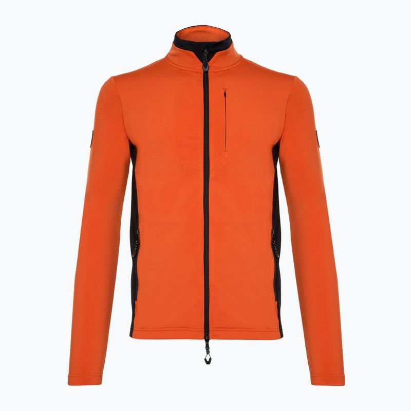 Ski Sweatshirt Hoodie Herren EA7 Emporio Armani Ski Kitzbuhel Powerstretch T-Top summer fig