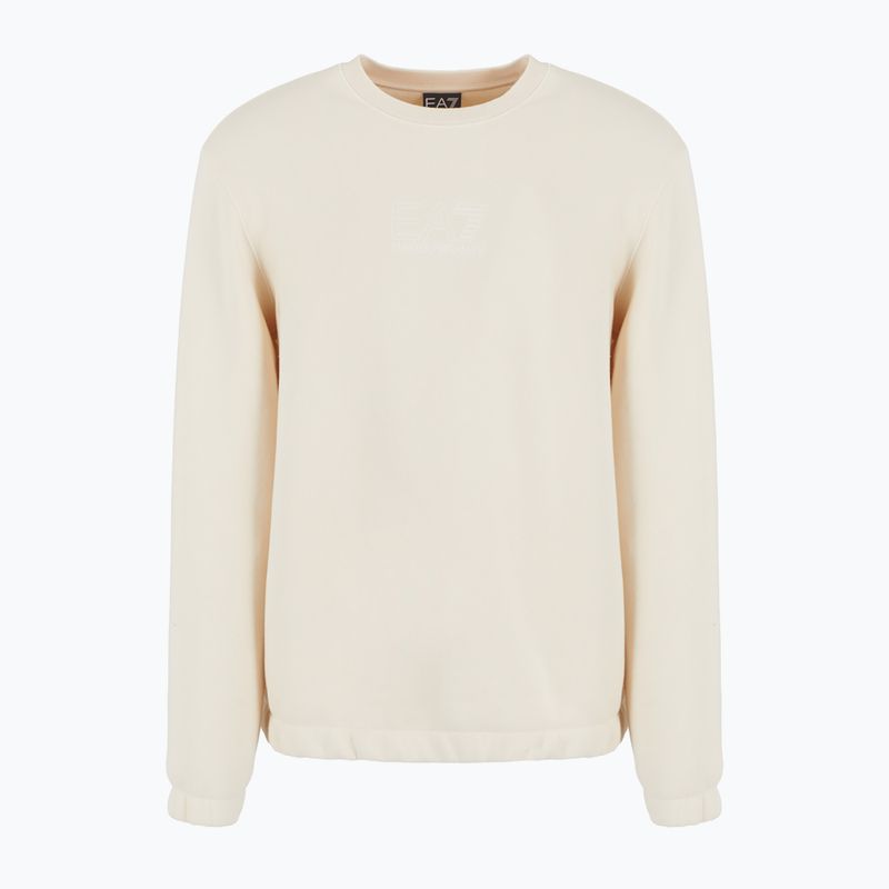 Sweatshirt Hoodie EA7 Emporio Armani Train Core T-Top whitecap gray