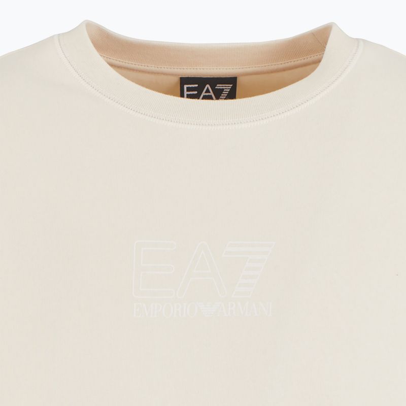 Sweatshirt Hoodie EA7 Emporio Armani Train Core T-Top whitecap gray 3
