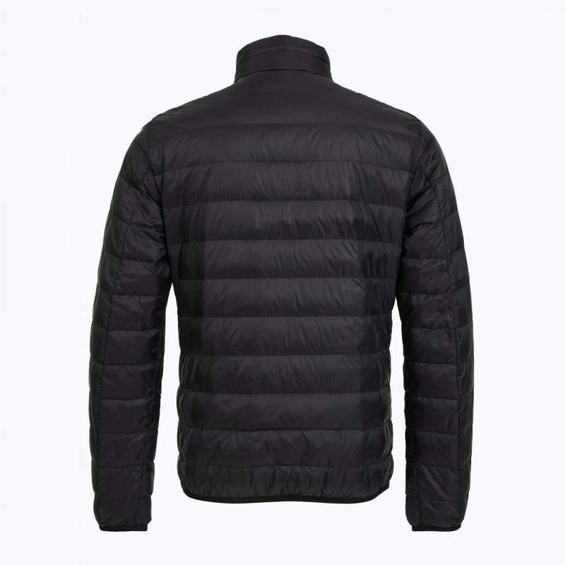 Herren EA7 Emporio Armani Zug Kern Id unten leichte schwarze Jacke 2