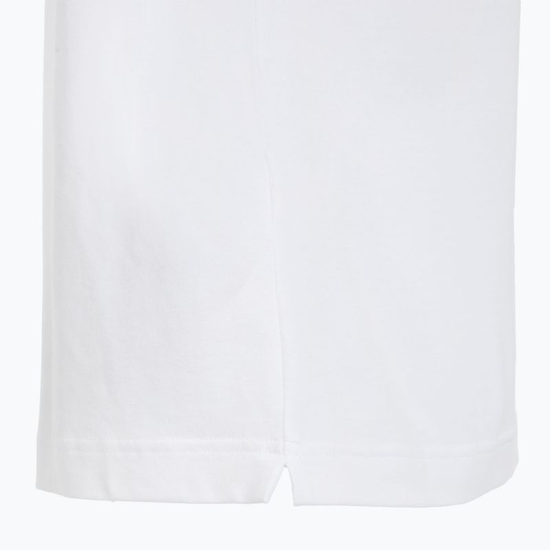 Herren EA7 Emporio Armani Core Identity Polo Shirt weiß / silbernes Logo 4