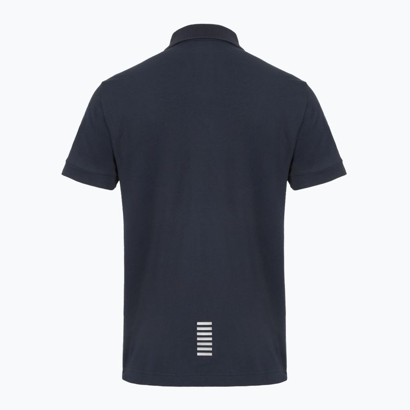 Herren EA7 Emporio Armani Core Identity Poloshirt armani blau 2