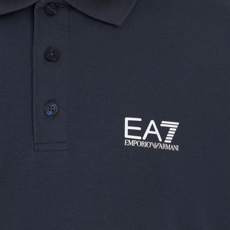 Herren EA7 Emporio Armani Core Identity Poloshirt armani blau 3