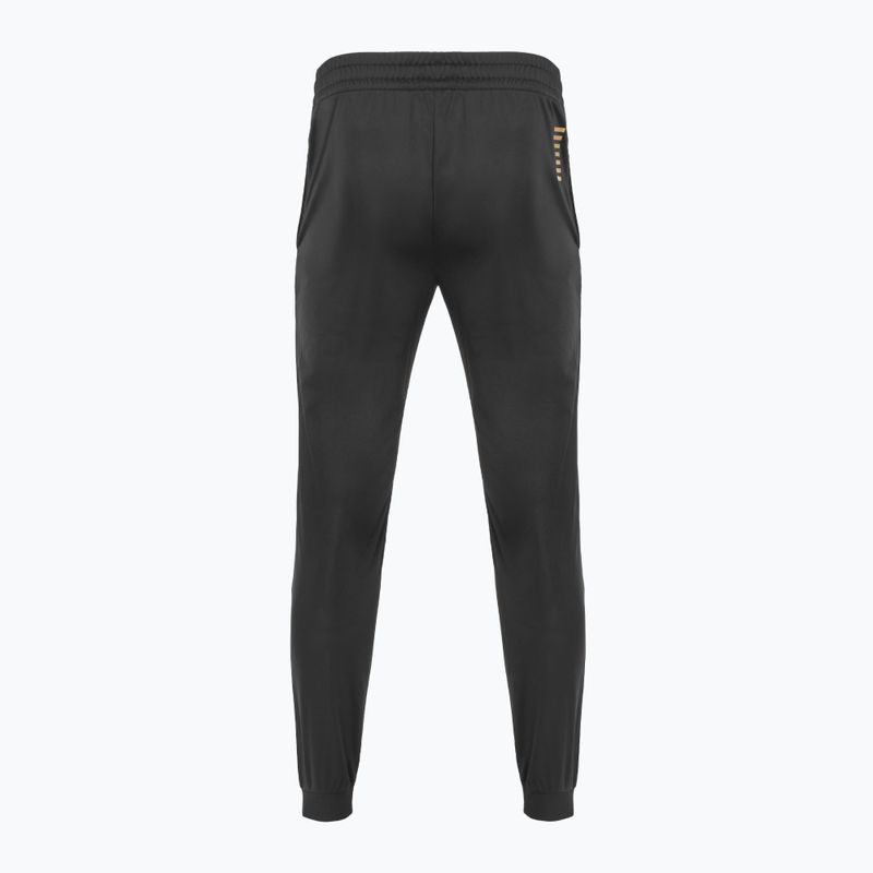 Herren EA7 Emporio Armani Technisches Gewebe Core Identity Trainingsanzug FZ schwarz 6