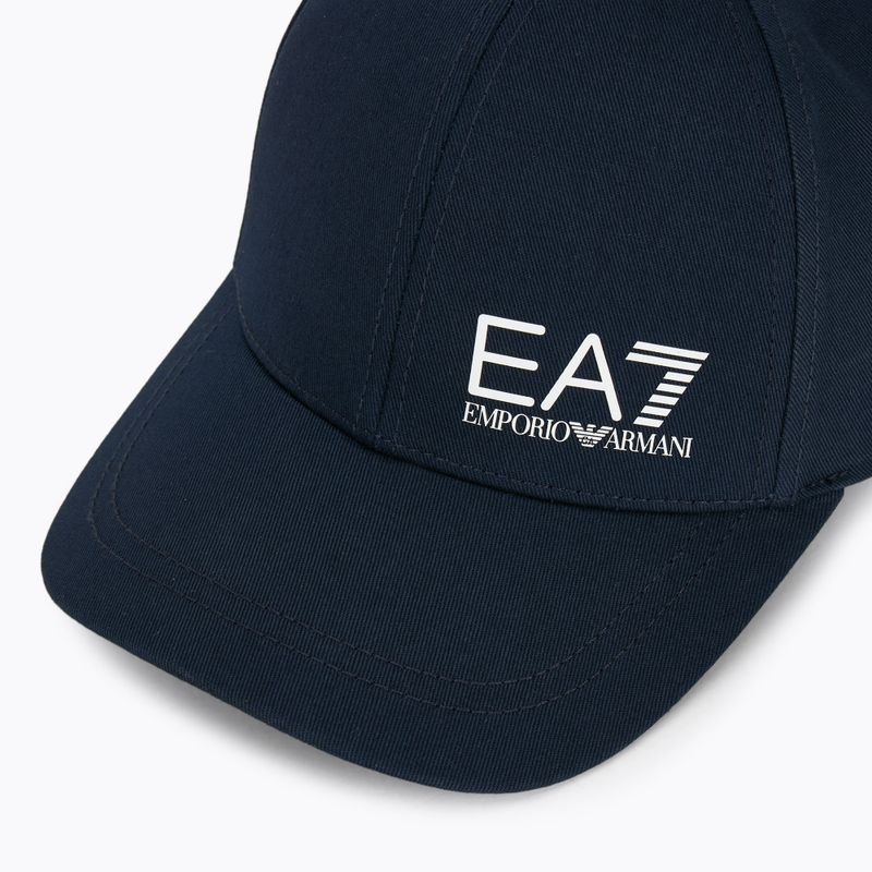 EA7 Emporio Armani TrainCore IdentityLogo armani blau / weiß Baseballkappe 3
