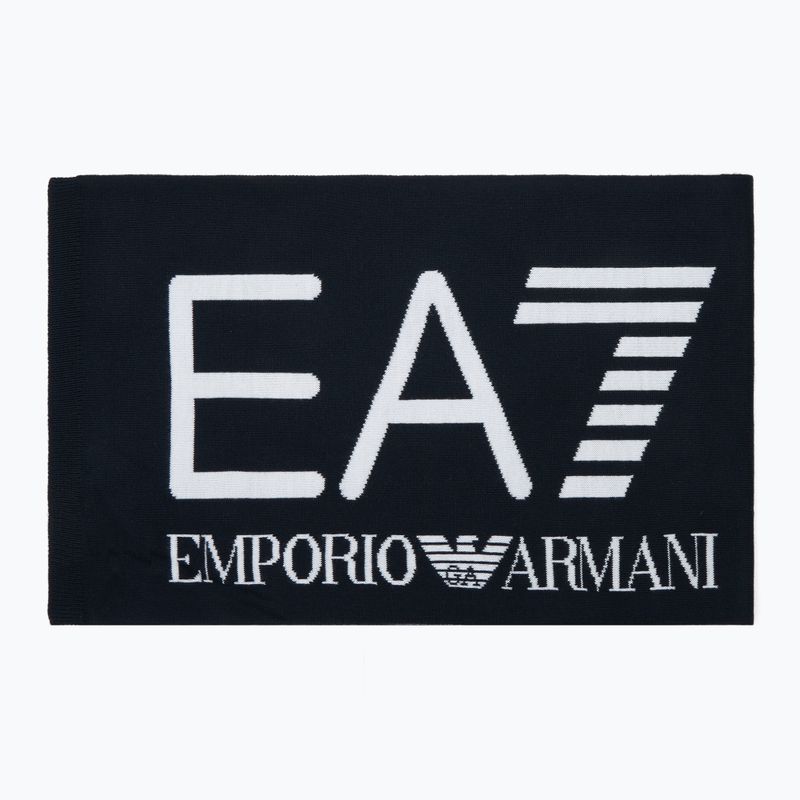 EA7 Mountain Visibility blau/weißes Halstuch