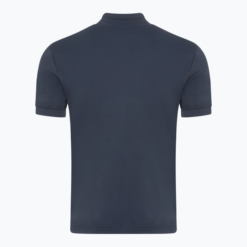 Herren EA7 Emporio Armani Train 7 Lines Polohemd armani blau 2