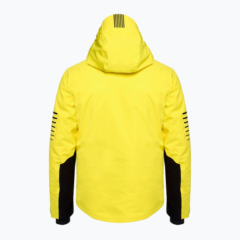 Skijacke Herren EA7 Emporio Armani Ski Kitzbuhel Protectum Logo blazing yellow 2