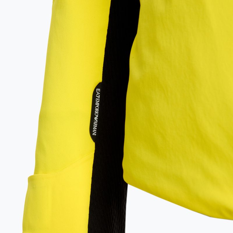 Skijacke Herren EA7 Emporio Armani Ski Kitzbuhel Protectum Logo blazing yellow 4